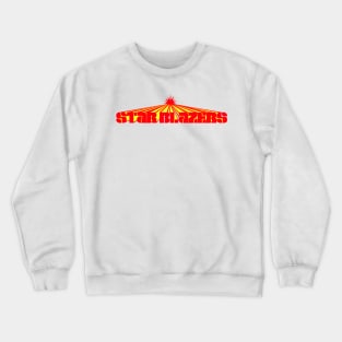 Star Blazers Logo - Red and Yellow 2 Crewneck Sweatshirt